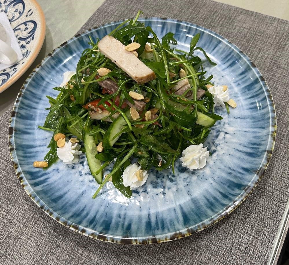 Руккола с мясом