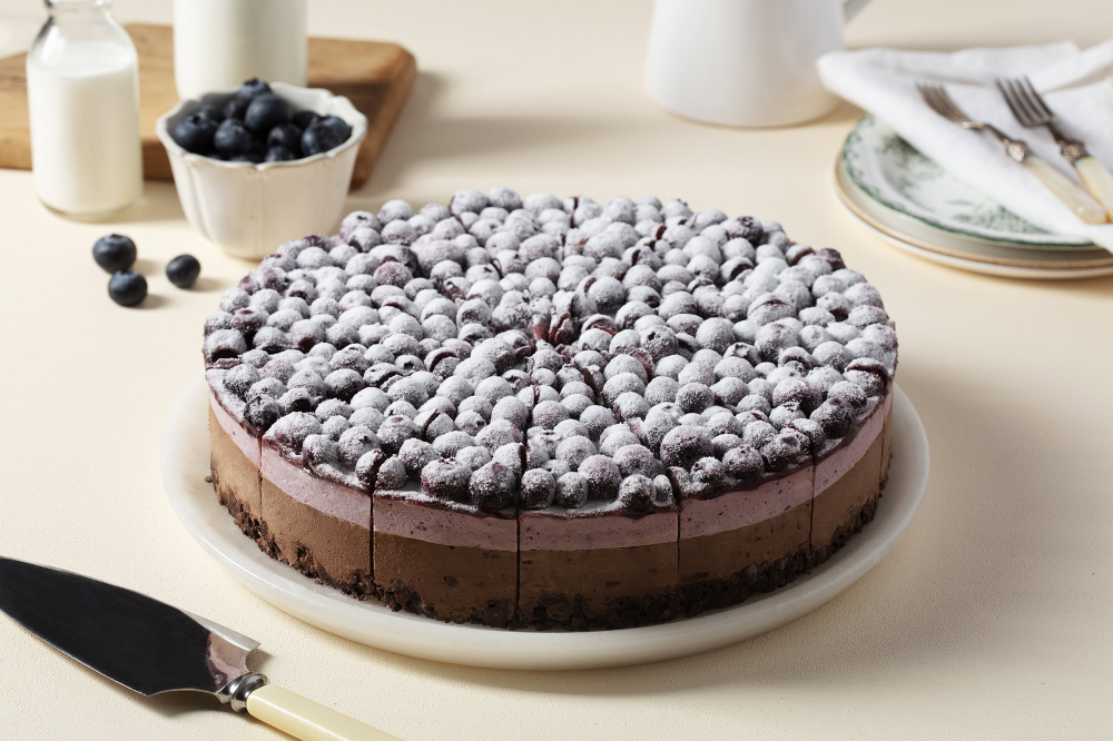 Yaban Mersinli Krepli (Pasta)