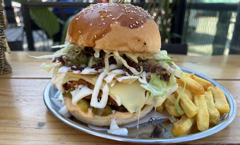 To In Chicken Burger