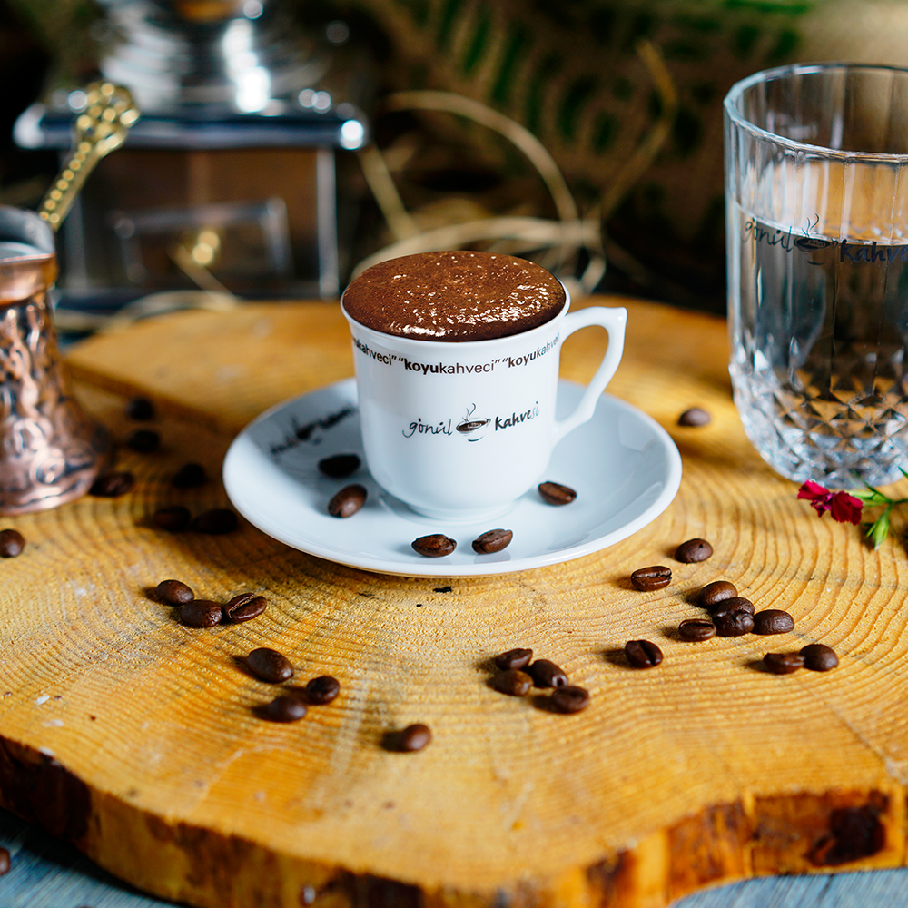 Gummy Turkish Coffee ( Damla Sakızlı Türk Kahvesi )