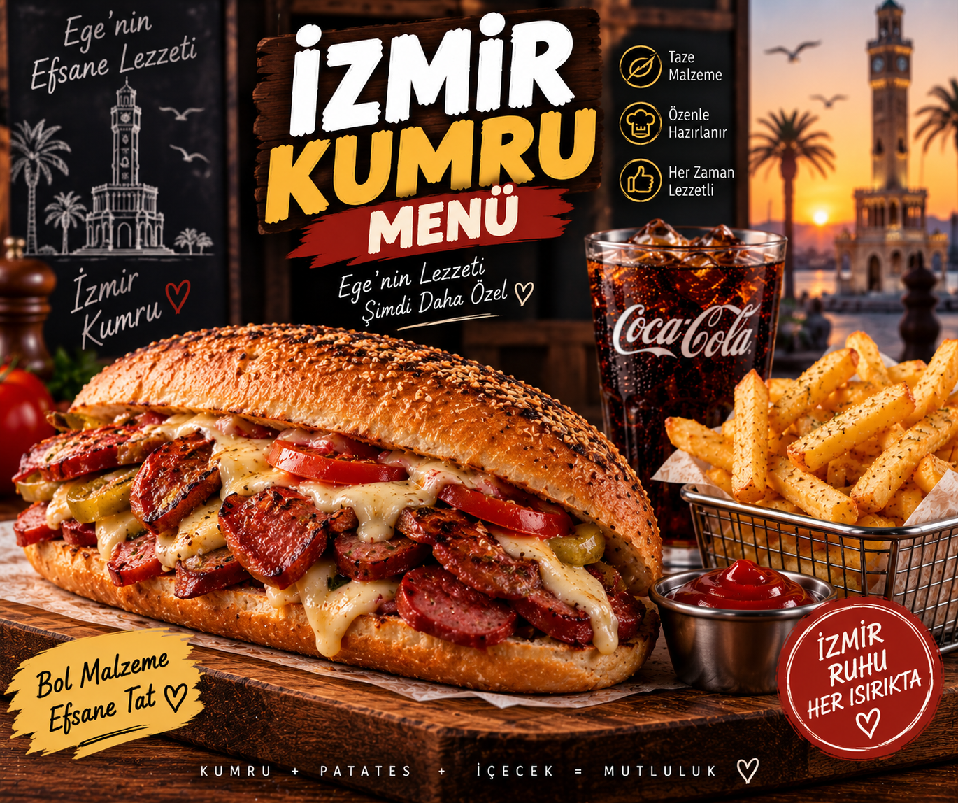 İzmir Kumru Patates Cipsi Dahil