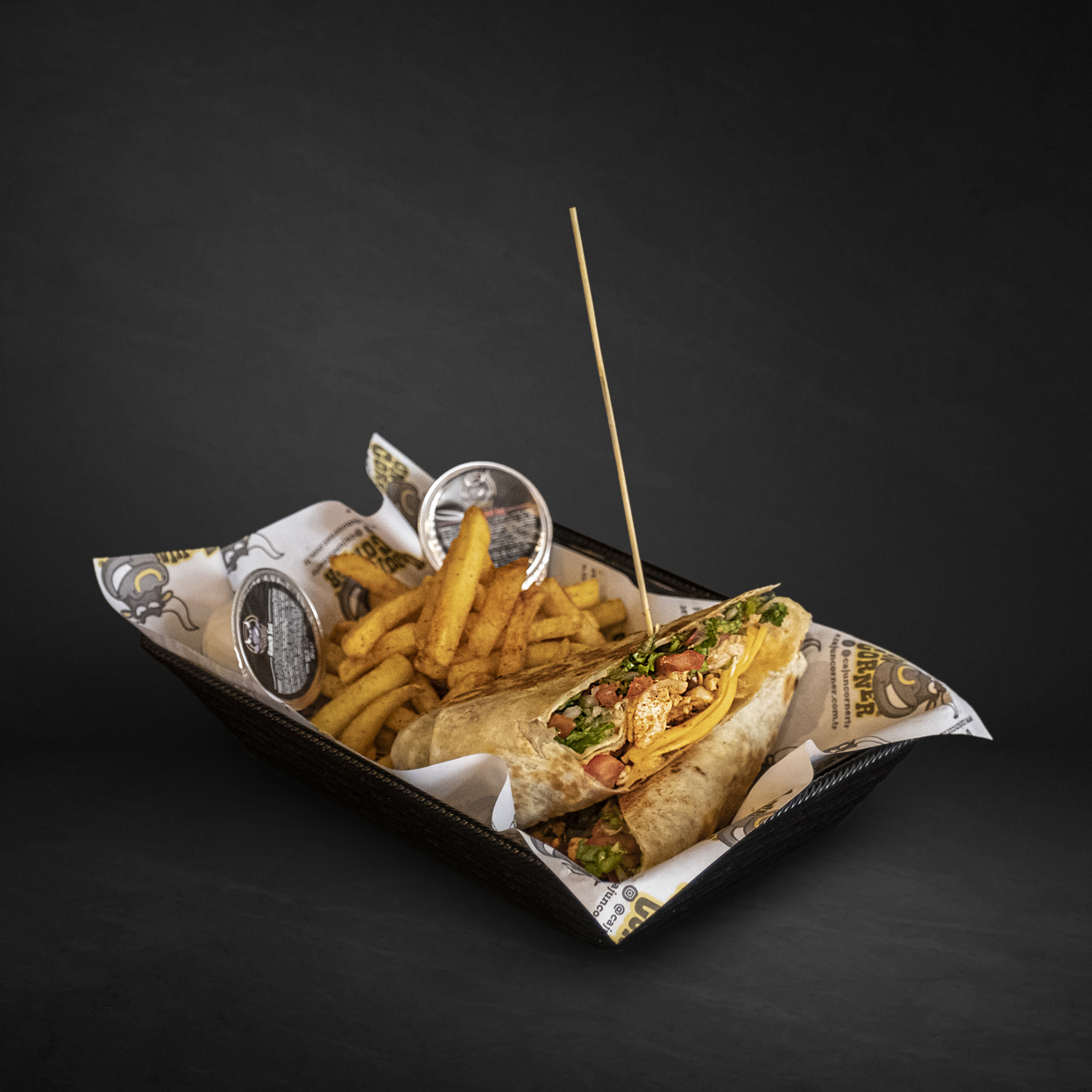 KAŞARLI MANTARLI TAVUK DÜRÜM