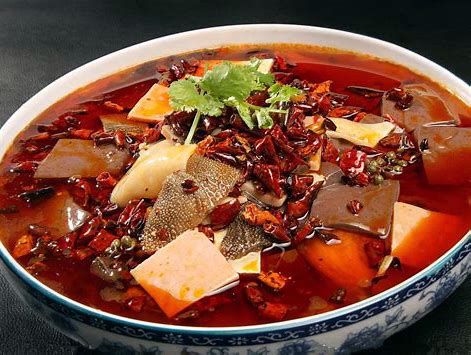 毛血旺-Смесь овощей и мяса