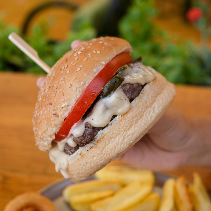 Garlic Burger