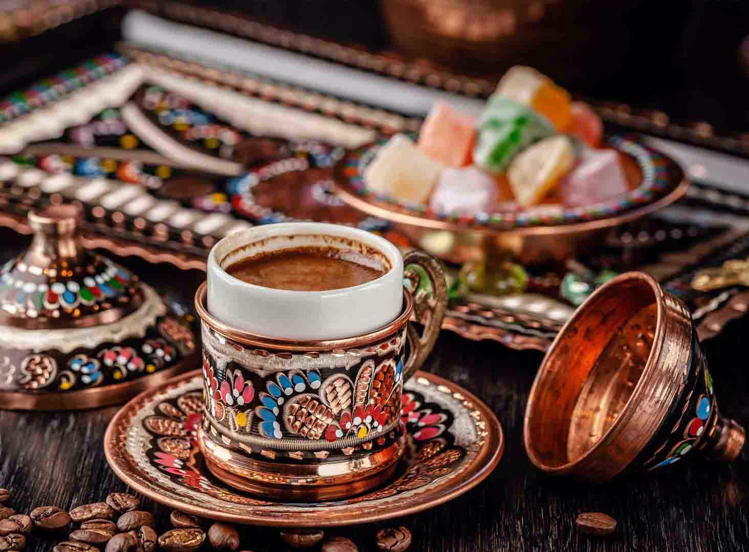 Turkish Coffee with Milk