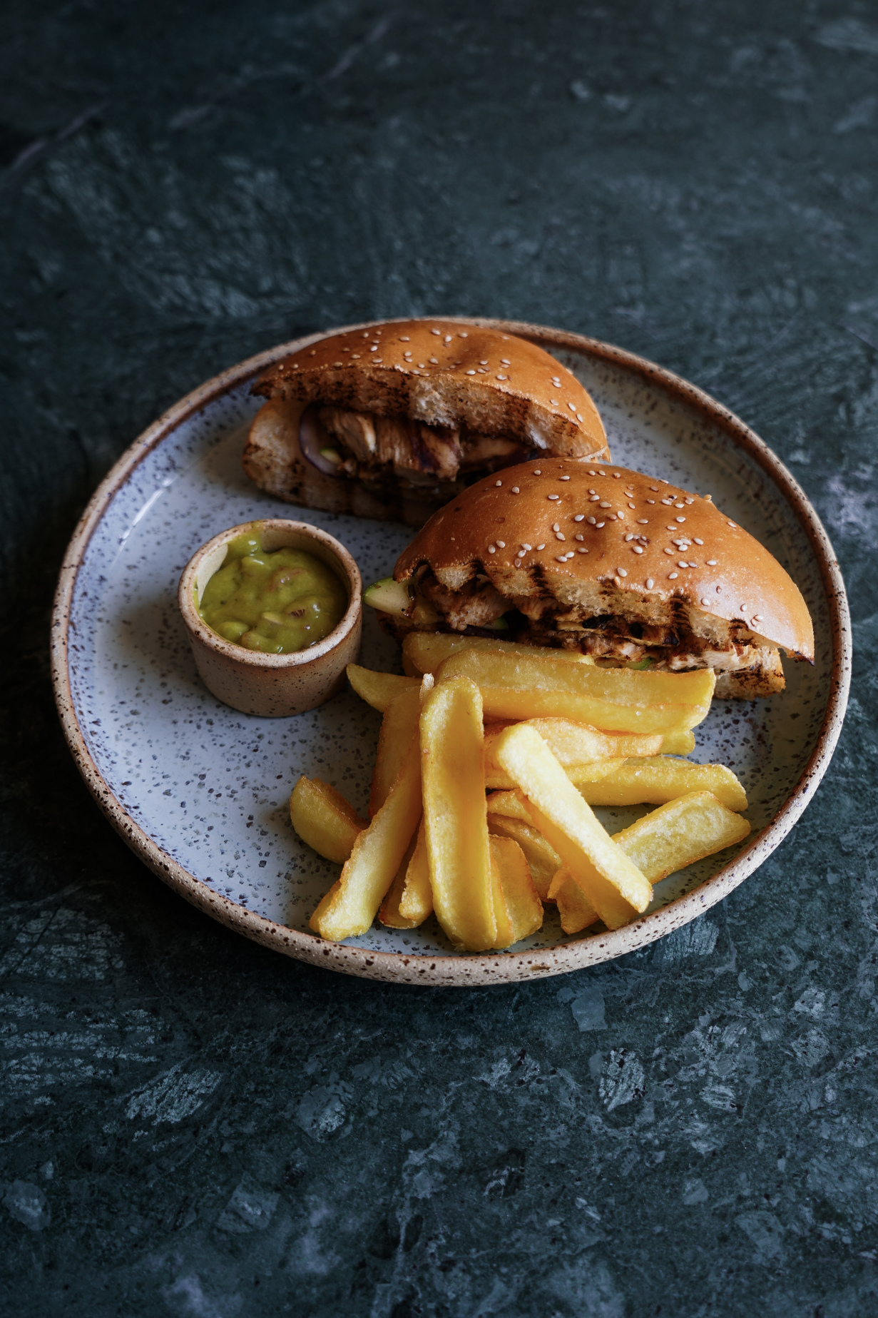 Grilled Chicken Burger