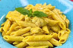 Körili Kremalı Tavuklu Penne 