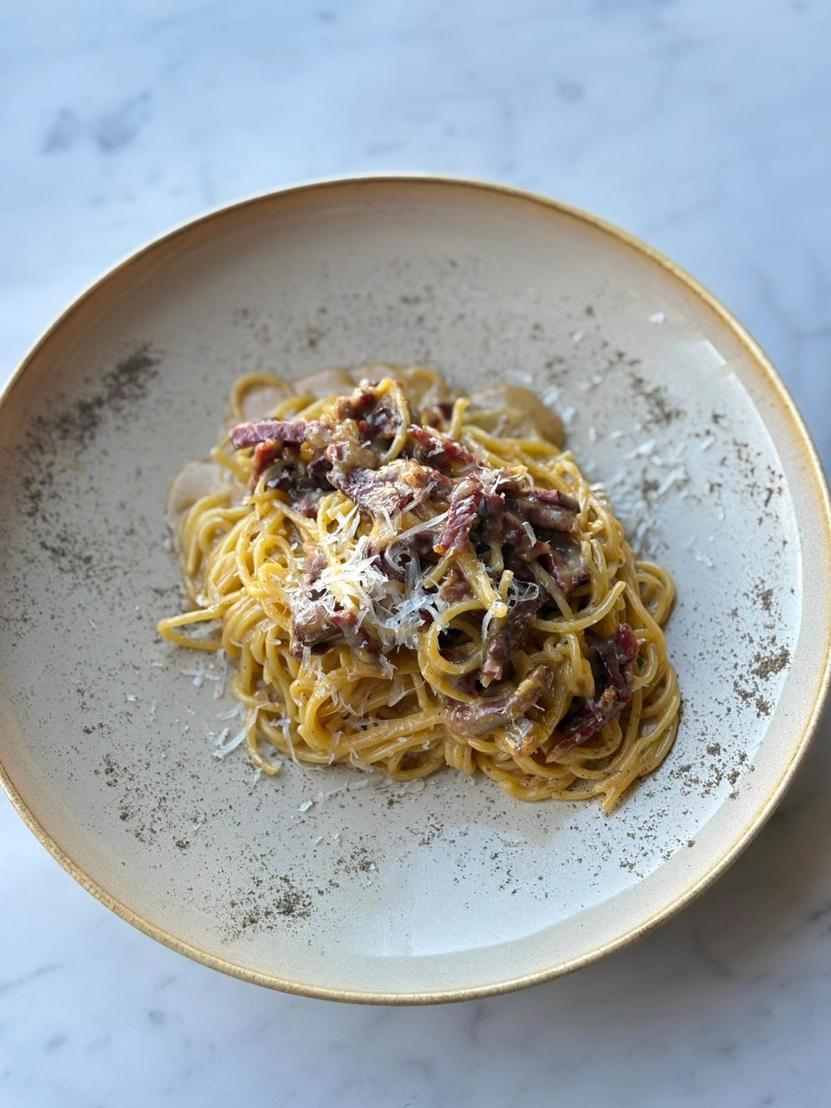 SPAGHETTI ALLA CARBONARA 