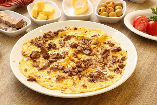 Kavurmalı Omlet (Meat Omlet)