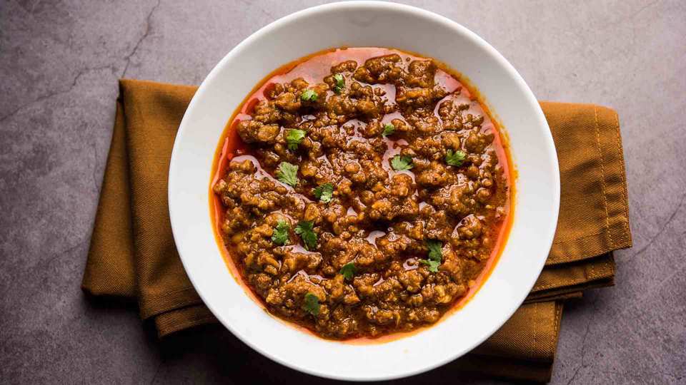 Lamb Keema Karhai