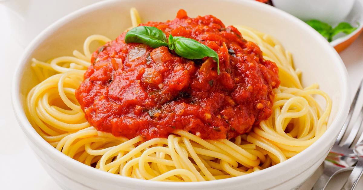 Spagetti Napoliten