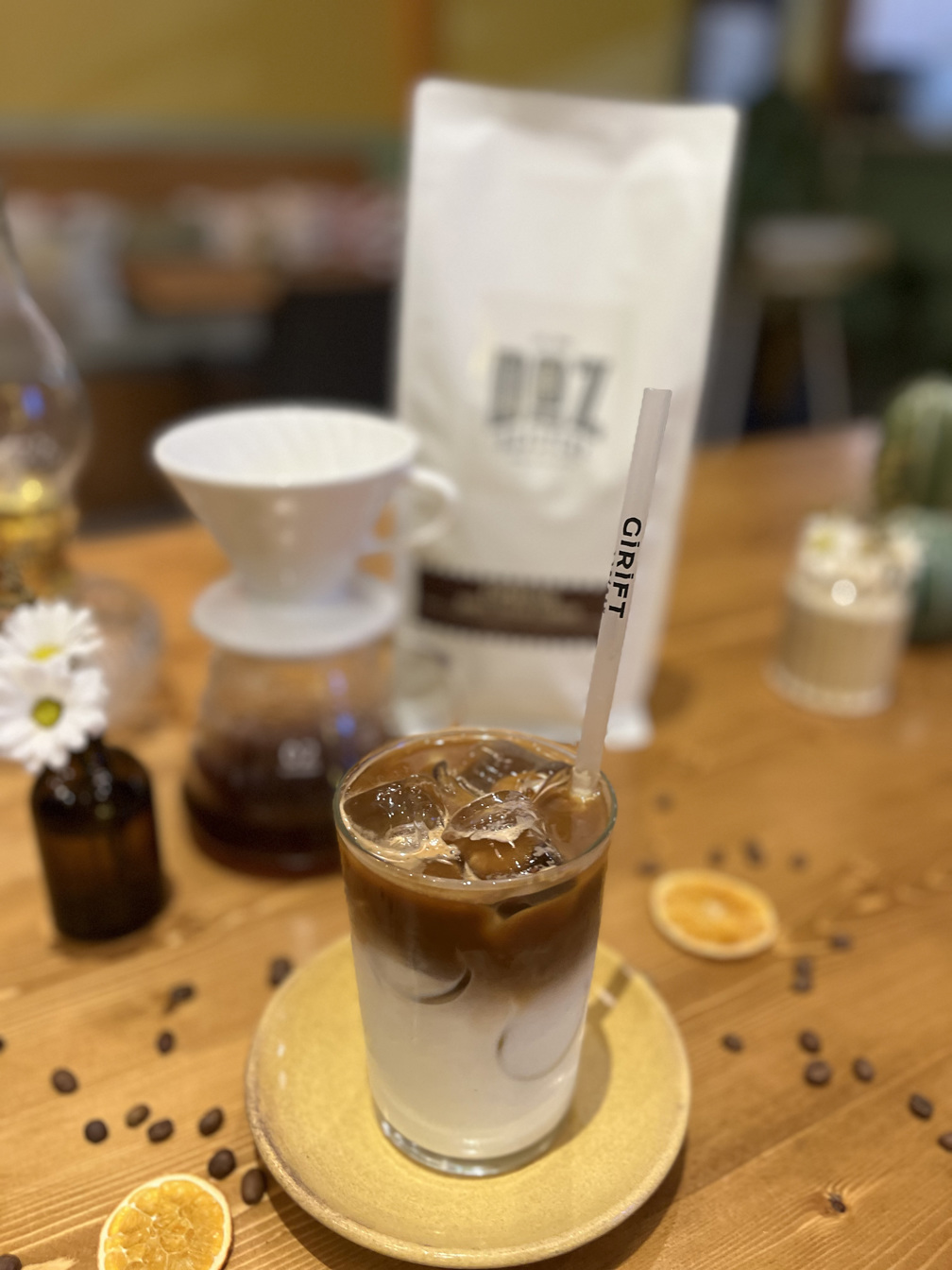 Iced Toffenut Latte