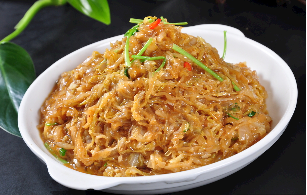酸菜粉条肉 Жареная кислая капуста и вермишель со свининой