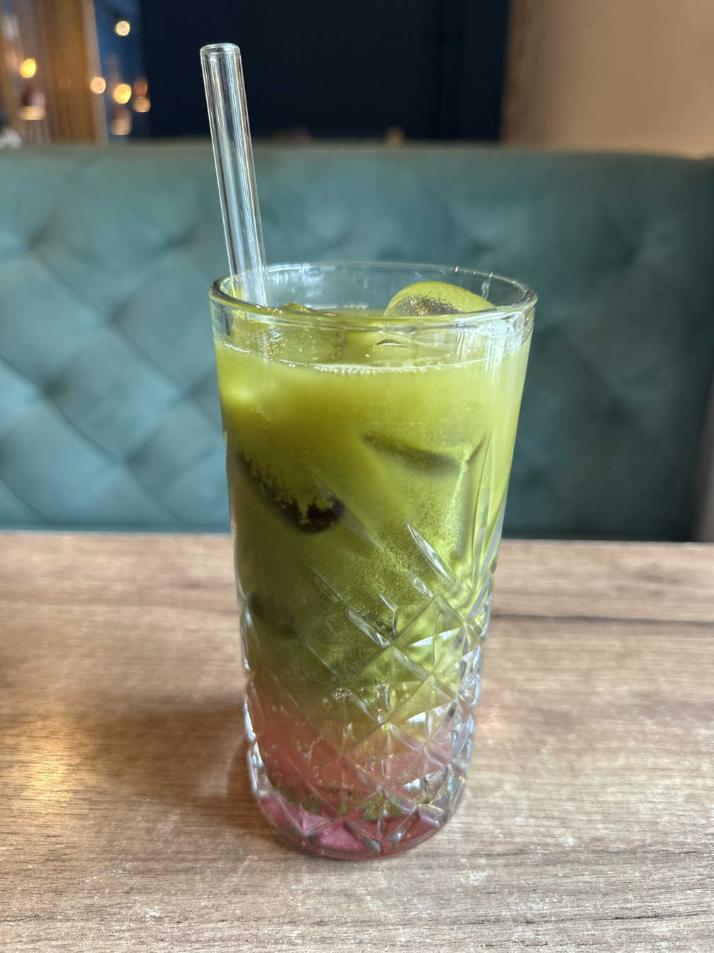 Matcha Grapefruit  Lemonade