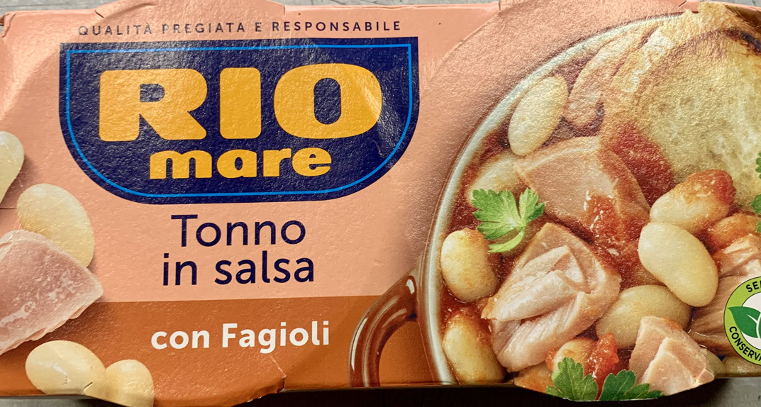 Rio Mare Tuna in sauce with beans - €3,50
