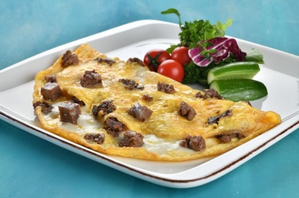 KAVURMA KAŞAR OMLET