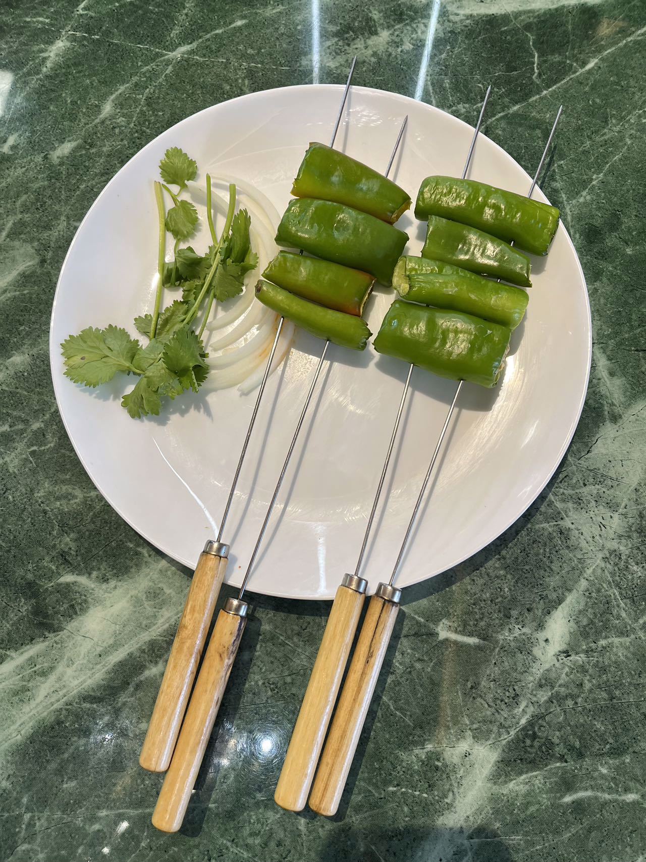 烤辣椒 - Жареный перец чили