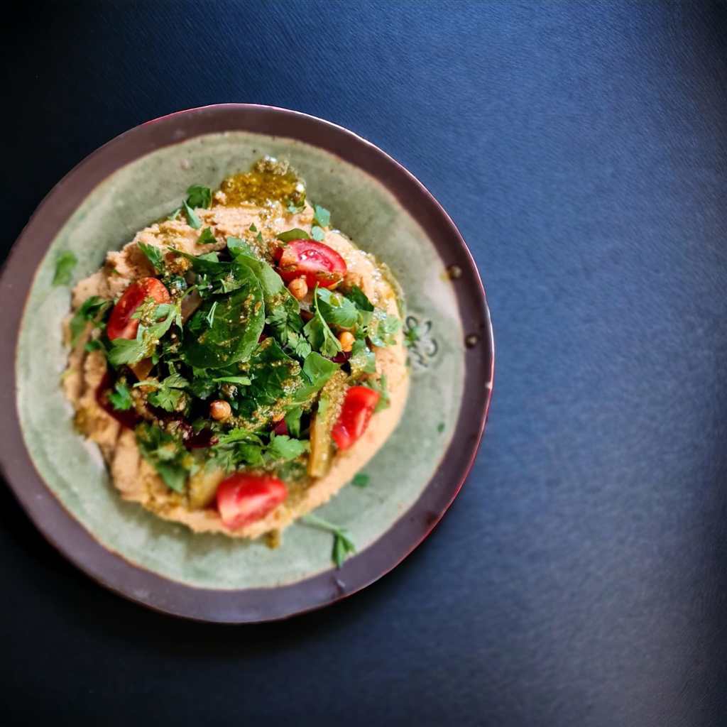 “Peri” Humus Salad(The Chief’s Special)