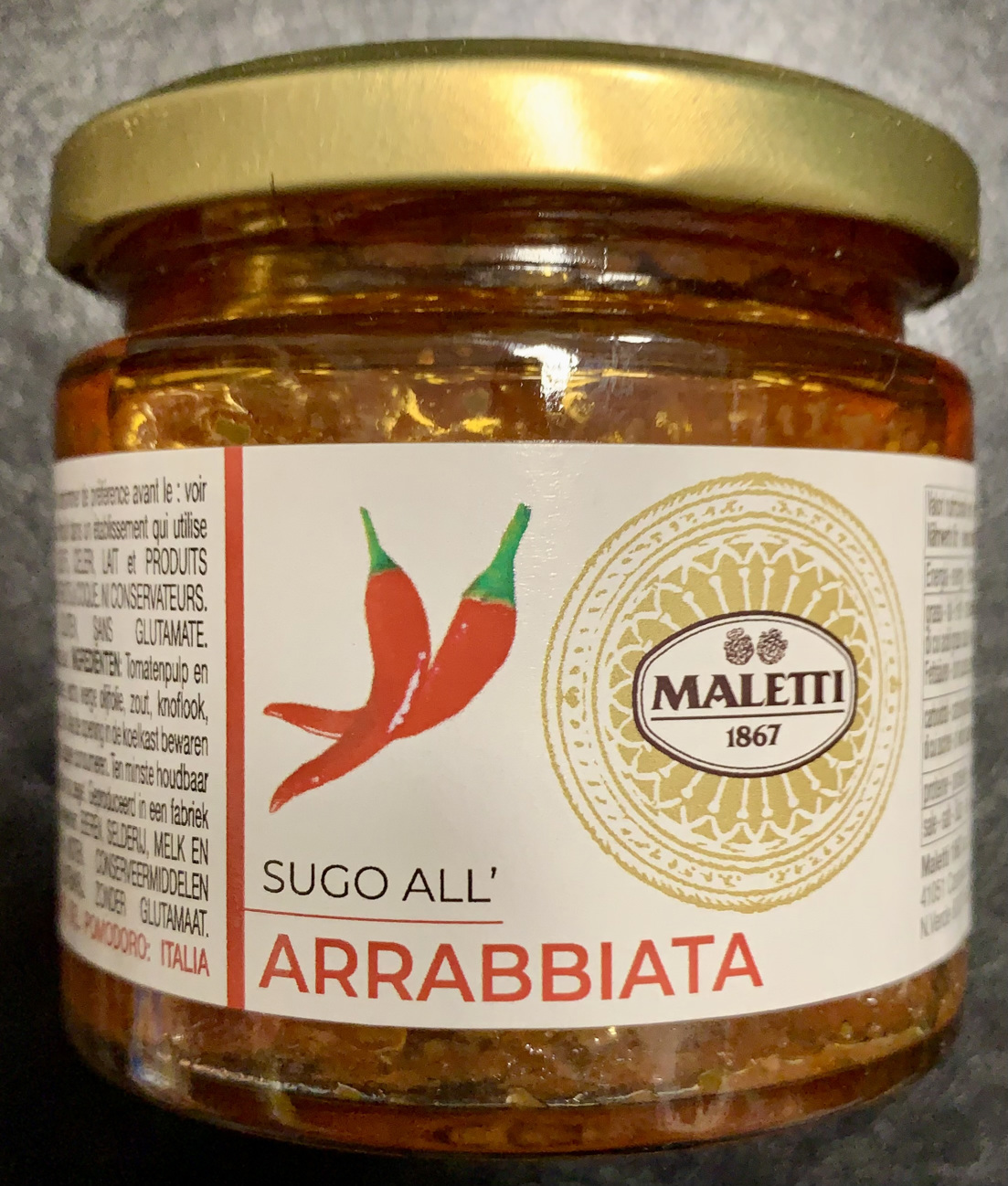 Maletti Spicy pasta sauce