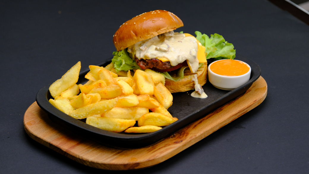 Mushroom Burger 