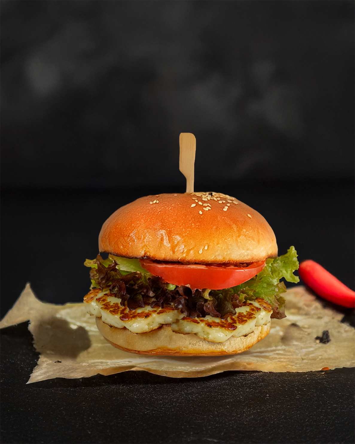 Halloumi Burger