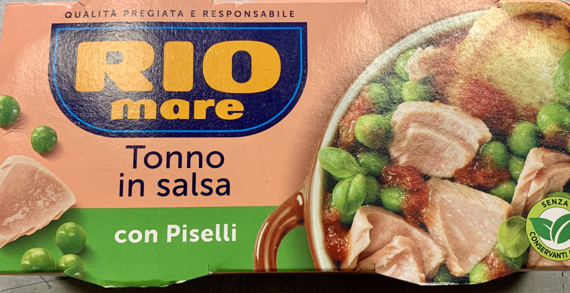 Rio Mare tuna in sauce with peas - € 3,50