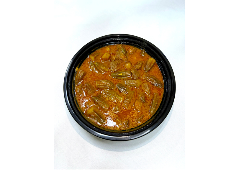 Okra Curry (with meat)