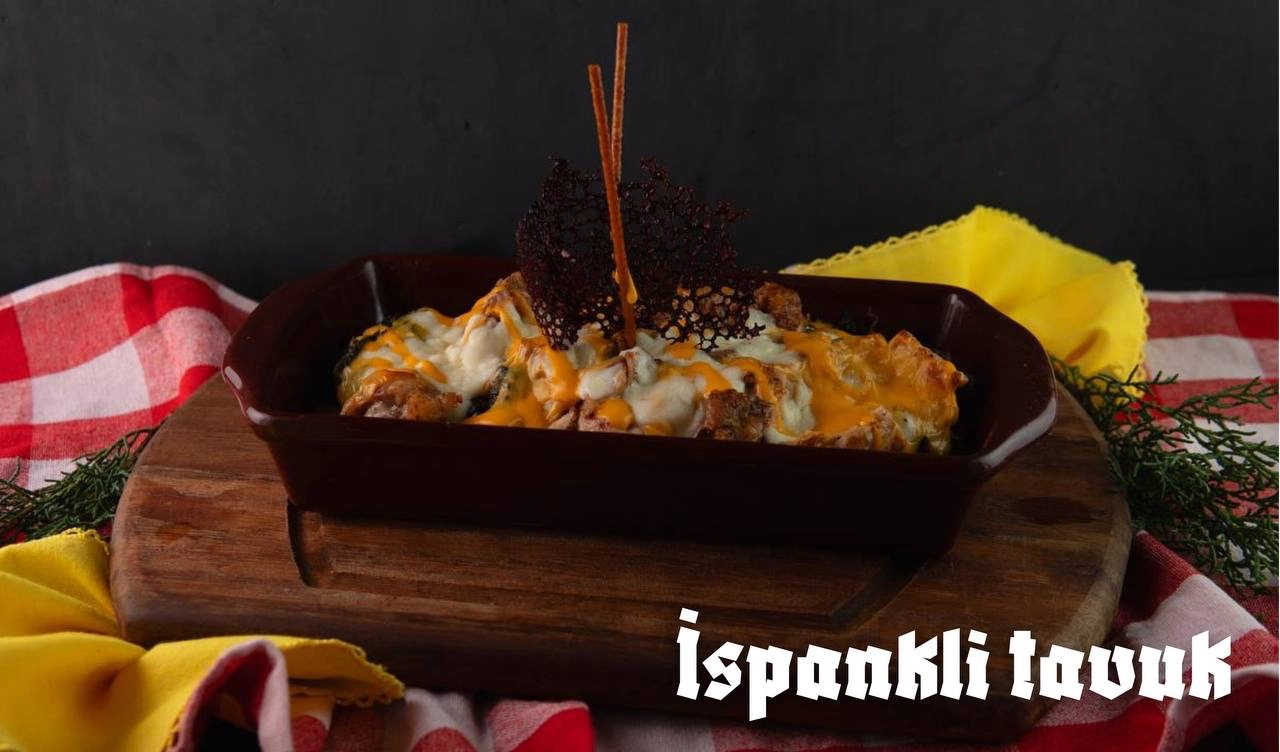Ispanaklı Kaşarlı Tavuk