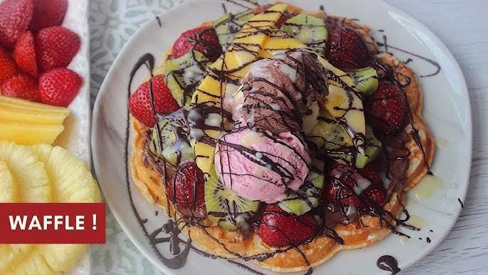 Dondurmalı Waffle 