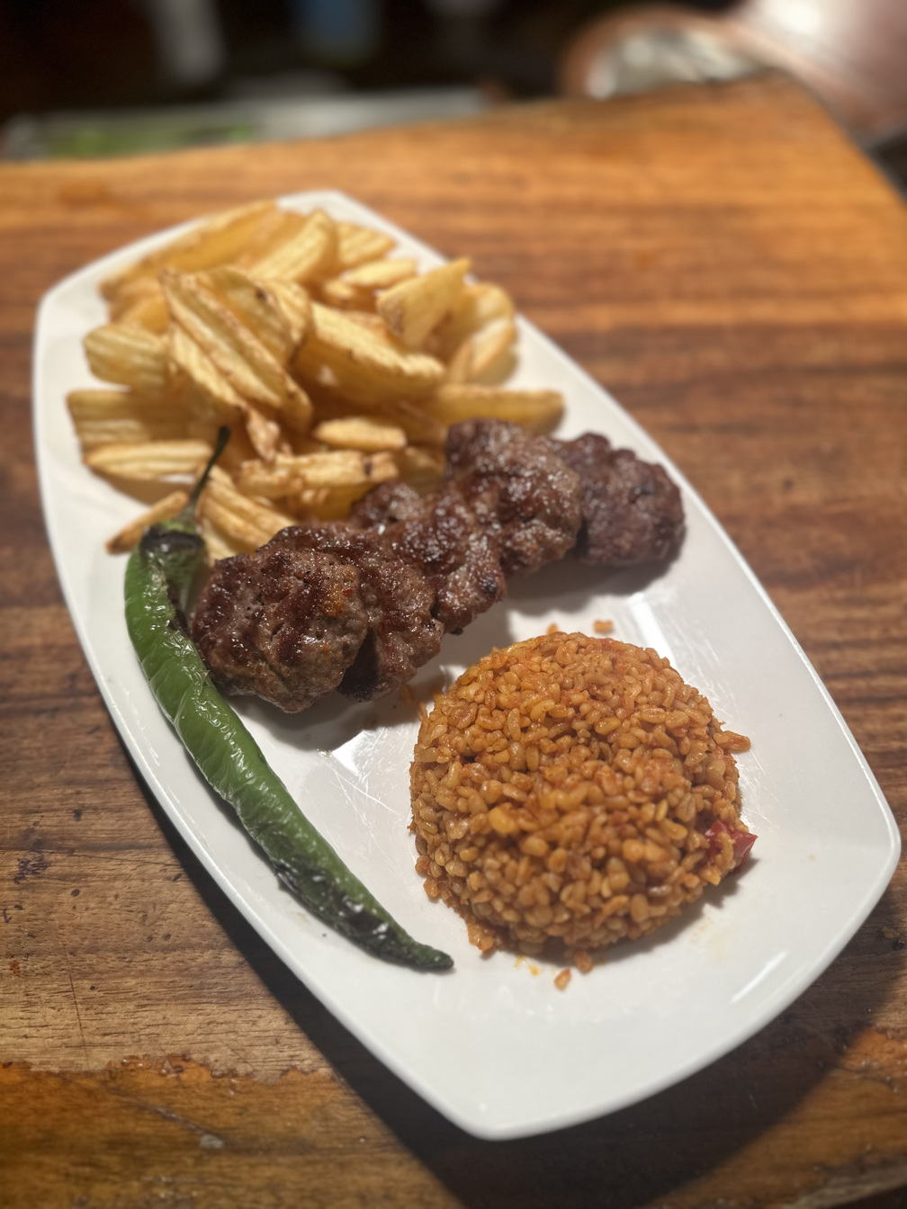 Izgara Köfte (Boulettes De Viande Hachée)