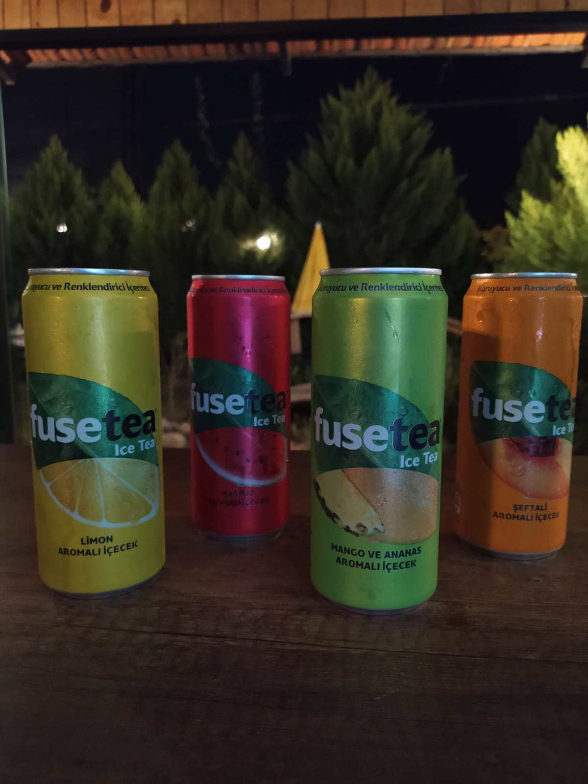 FUSE TEA - MANGO-KARPUZ-LİMON-ŞEFTALİ