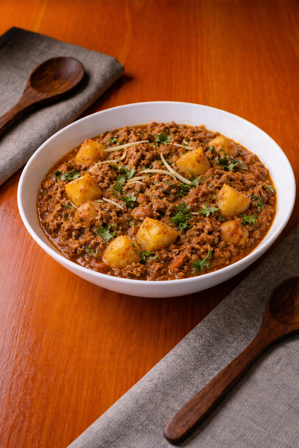 Lamb Keema Aloo