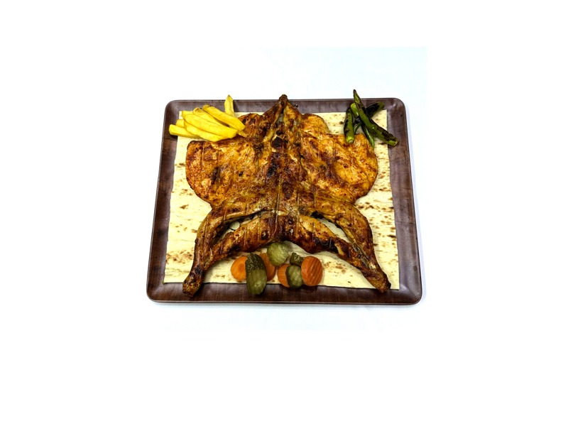 Half Grilled Chicken