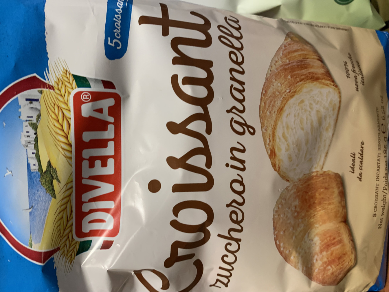 Divella Croissants €2,00