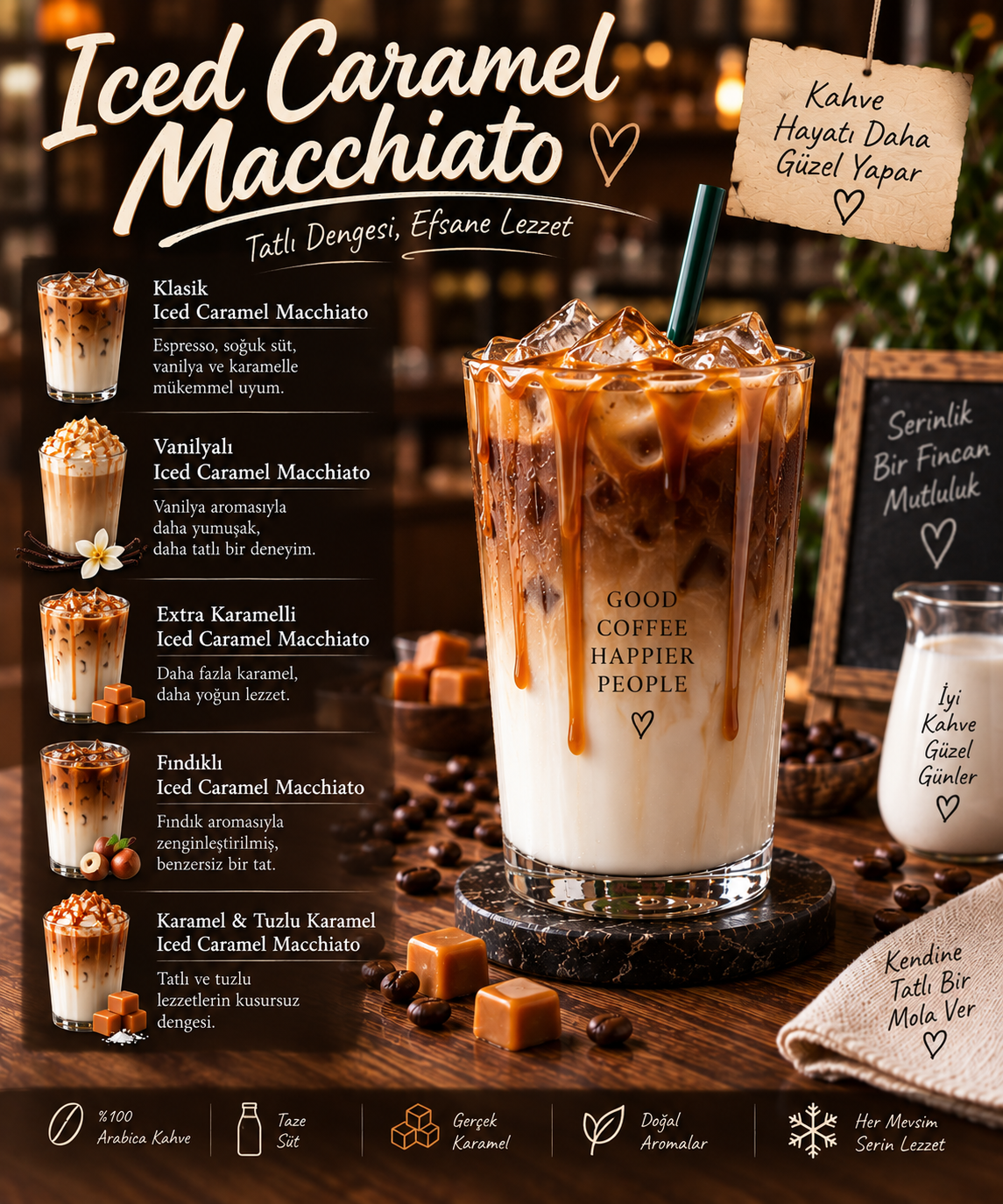 İce Caramel macchiato 