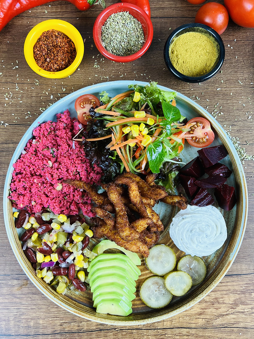 Çıtır Tavuklu Bowl
