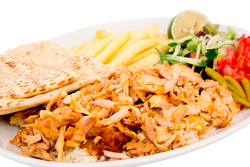 Serving Chicken Rotisserie / Tavuk Döner Servis
