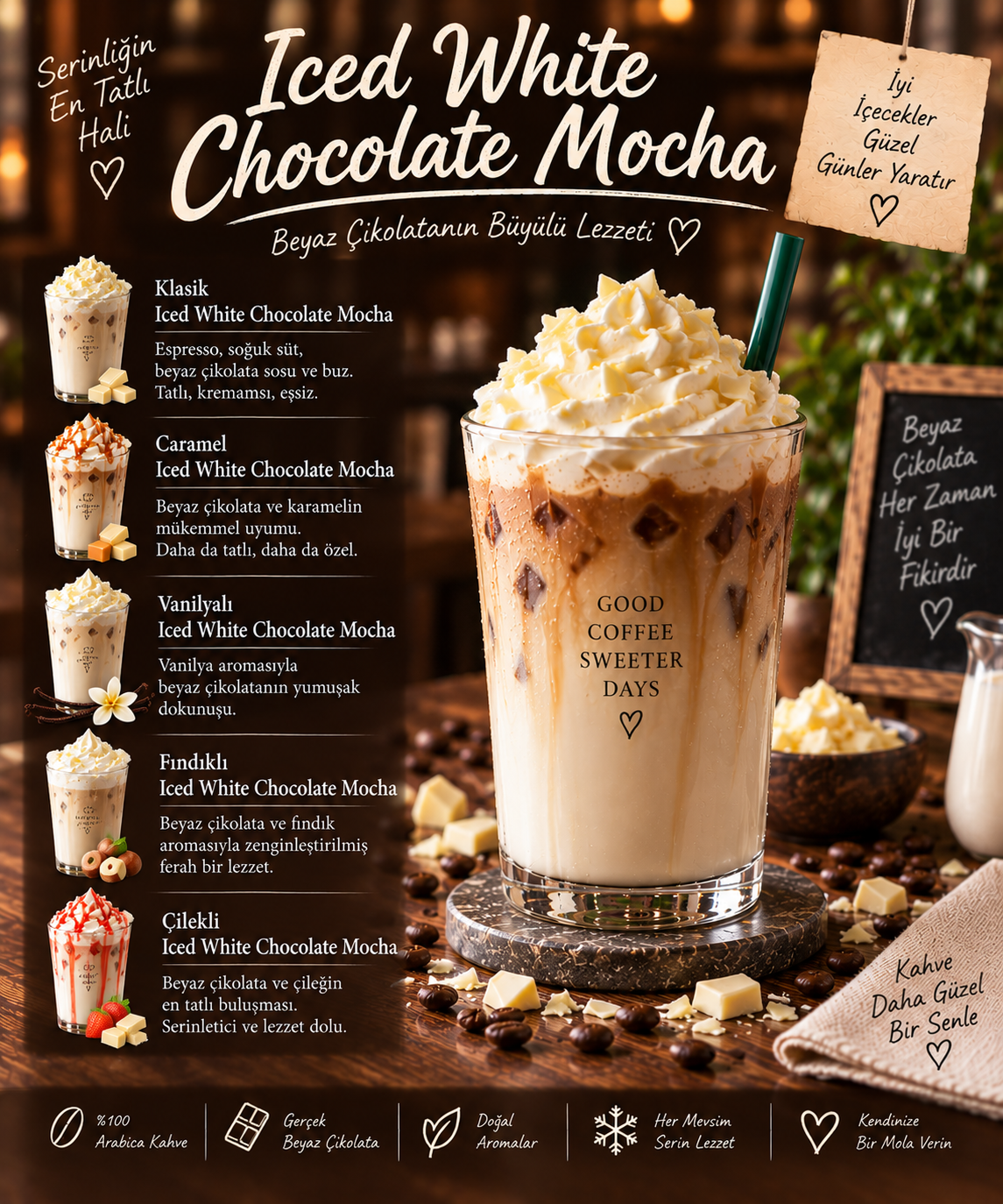 İce white chocolate mocha 