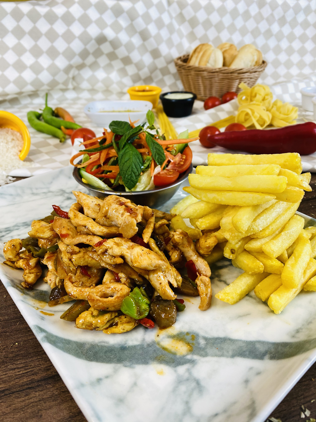 Chili Soslu Tavuk (Tava)