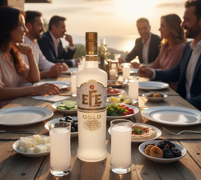 EFE Gold Rakı 80ml Duble