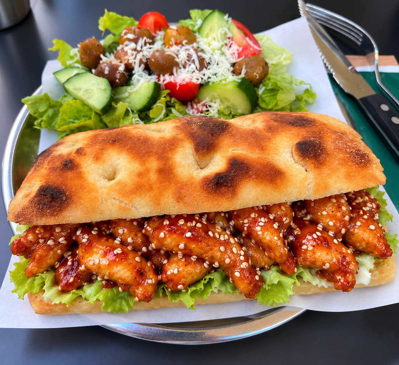 Asia Chicken sandwich