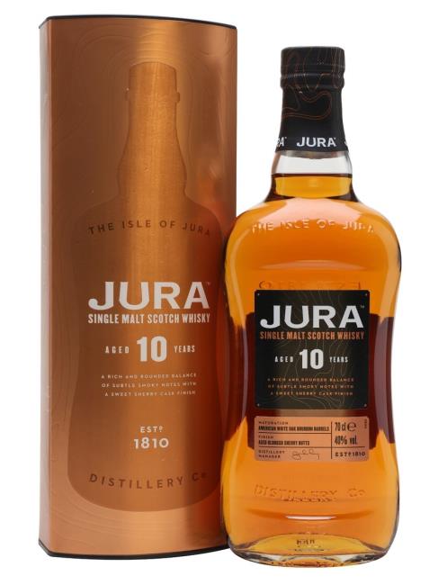 Jura Single Malt Whisky 10YO 70CL