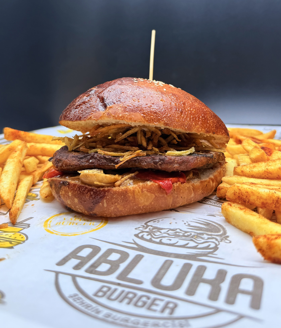 Comana Tavuk Burger Menü ( KUYRUK YAĞI İÇERİR)