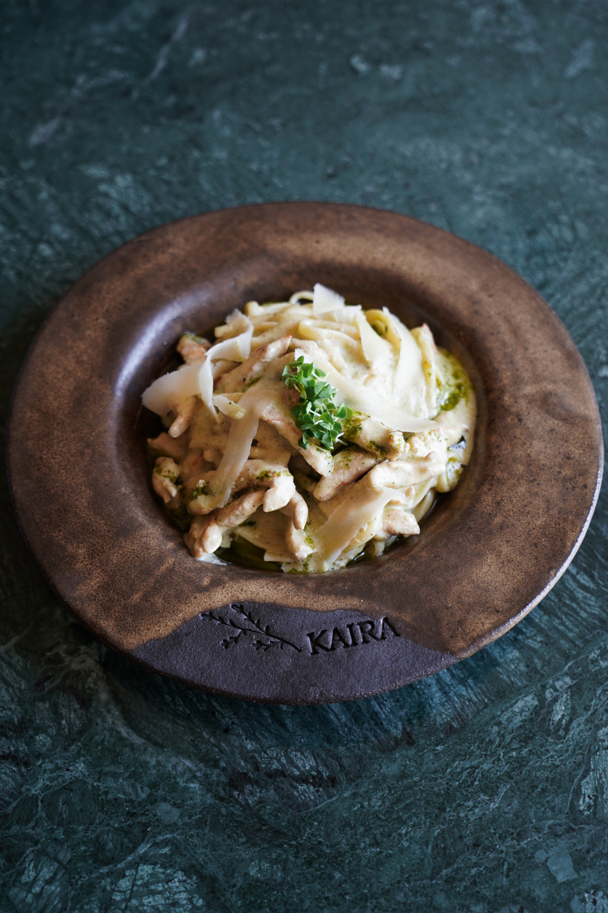 Chicken Pesto Linguine