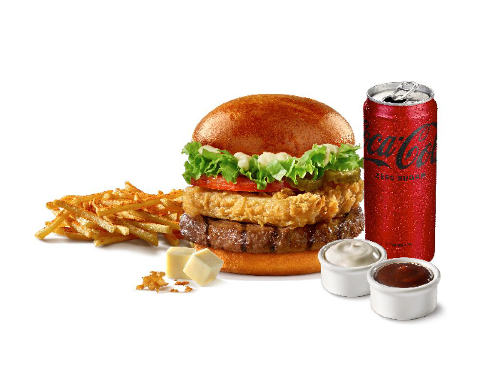 PHILADELPHIA BURGER MENÜ