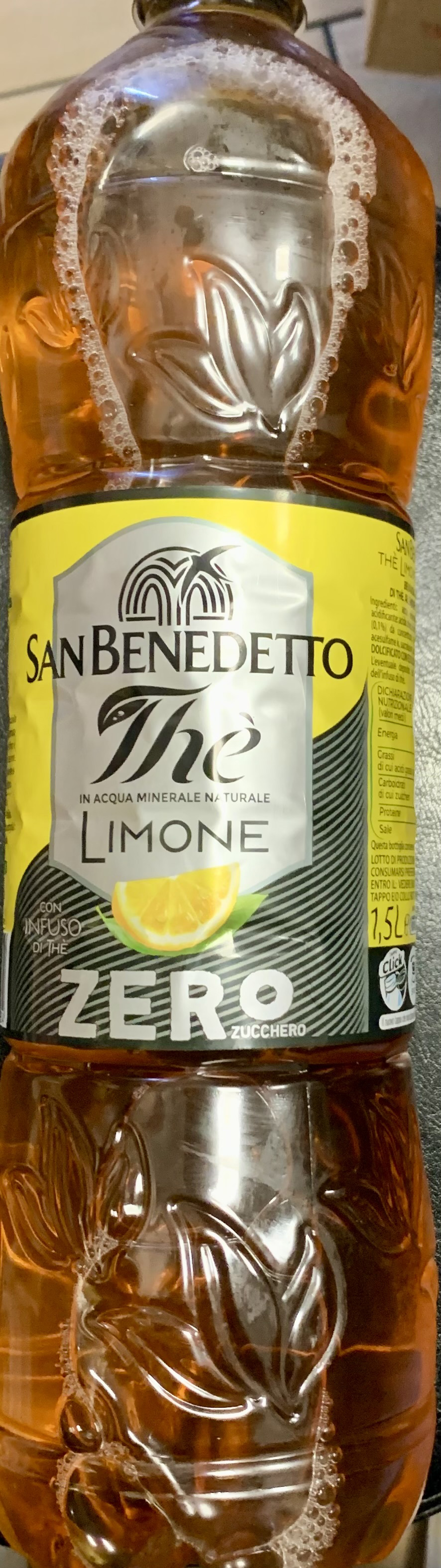 San Benedetto lemon tea - 