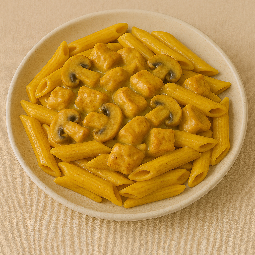 Körili Penne Alfredo