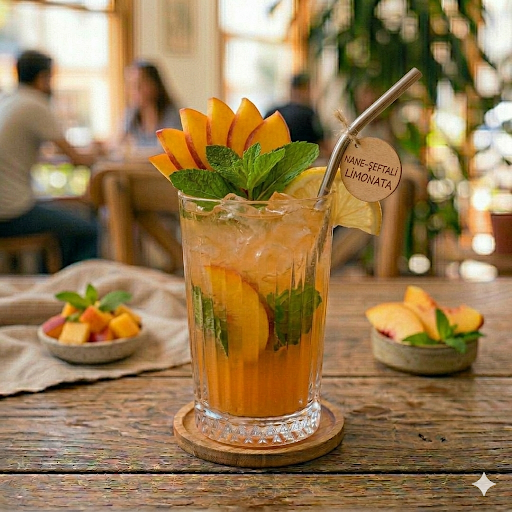 Minty Peach Limonata