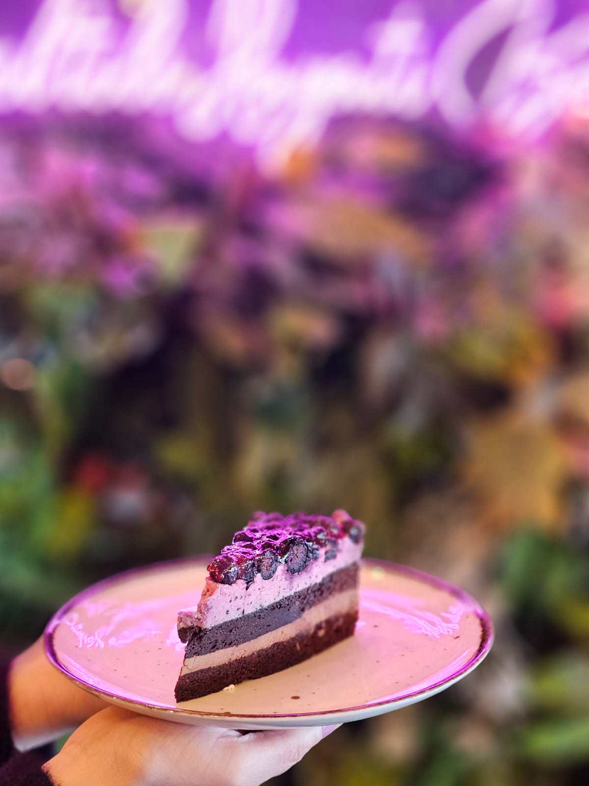 Yaban Mersinli Pasta