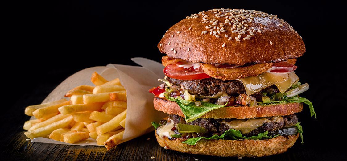 Monkey’sBurger(120 gr) + Patates